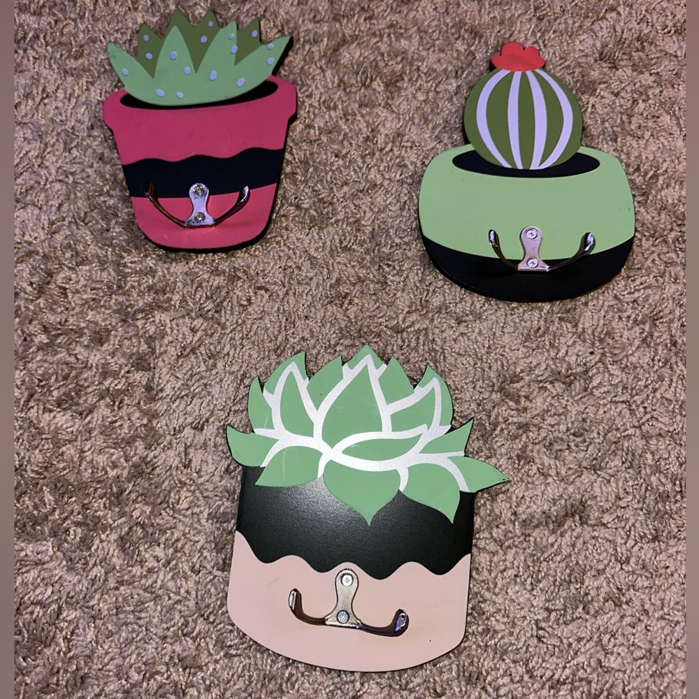 cute succulent decor!!